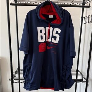 Nike Boston Red Sox Short Sleeve Hoodie